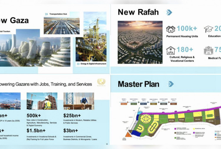 Trump Pamer Gedung Pencakar Langit dan Industri Minyak Dalam Master Plan Setelah Usir Warga Gaza