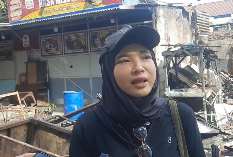 Pedagang Syok Usai Kiosnya Terbakar Saat Kericuhan di Kalibata: Saya Dagang Dari Tendaan Kecil
