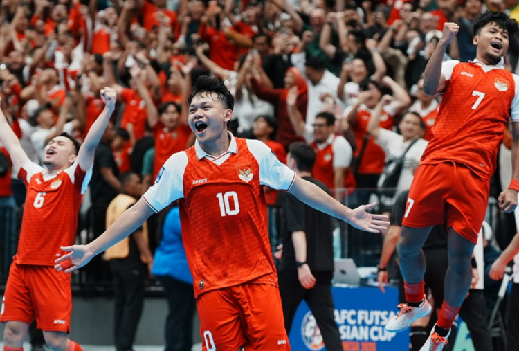 5 Pencetak Gol Indonesia vs Jepang di Semifinal AFC Futsal 2026, Reza Gunawan Jadi Bintang 