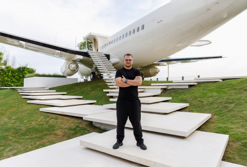 Geometrium Studio Wujudkan Keajaiban Arsitektur Lewat Private Jet Villa di Bali