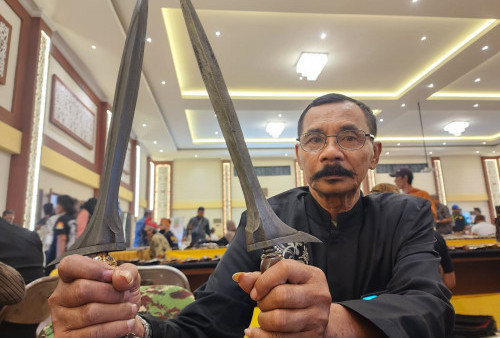 Kolektor Magetan Pamerkan Keris Ki Ageng Mageti, Senjata Para Pejuang Laskar Diponegoro 