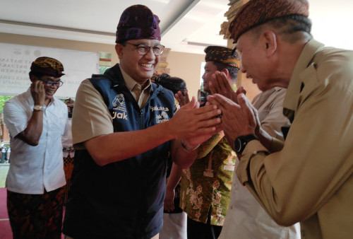 Senin Terakhir jadi Gubernur DKI Jakarta, Anies Pamitan ke Masyarakat Hindu Bali 