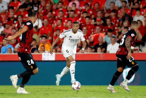 Rapor Pemain Real Madrid saat Ditahan Imbang Mallorca 1-1, Debut Pahit Kylian Mbappe!