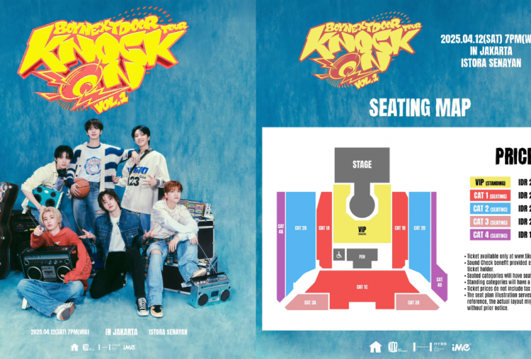 Harga Tiket Konser BOYNEXTDOOR di Jakarta, Paling Murah Rp1,6 Juta