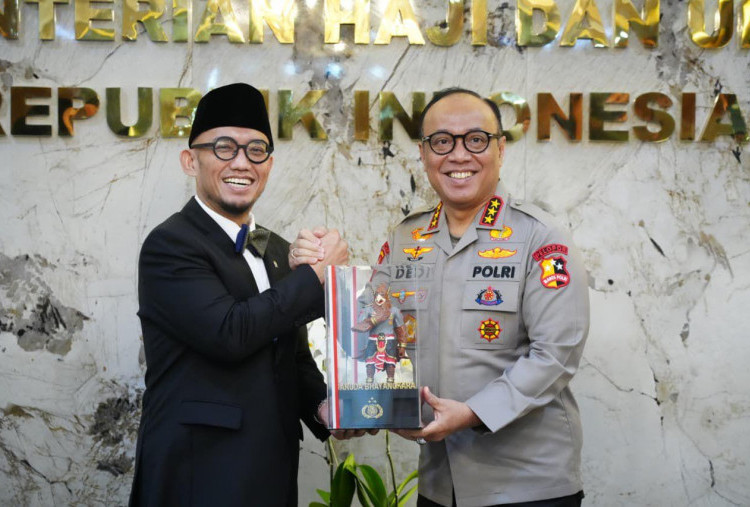 Kemenhaj Gandeng Polri Bentuk Satgas Pencegahan Haji Ilegal