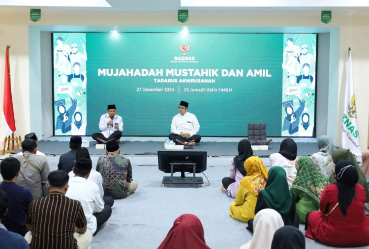 Baznas RI Gelar Mujahadah Mustahik dan Amil Akhir Tahun 2024