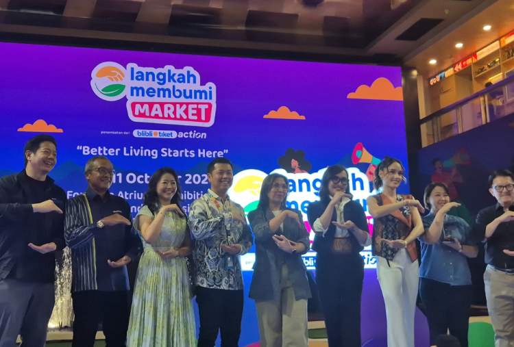 Langkah Membumi Market 2026 Resmi Dibuka, Ajak Generasi Muda Terapkan Gaya Hidup Sustainable