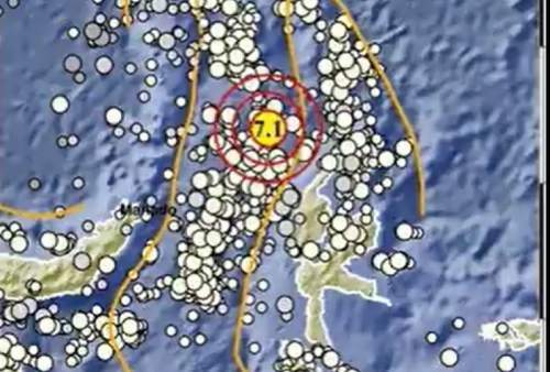 Gempa Besar M 7,1 Guncang Melonguane Sulawesi Utara, Berpotensi Tsunami? BMKG Beri Keterangan Begini