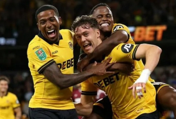Wolves vs West Ham 3-2, The Wanderers Lolos ke Putaran Ketiga Carabao Cup