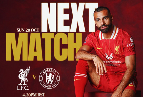 Big Match Liverpool Vs Chelsea di Liga Premier 2024-2025, The Reds Kejar Rekor Kemenangan