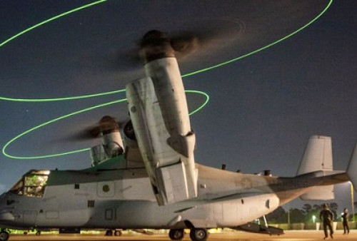 Pesawat Marinir AS Yang Diduga Membawa Bahan Nuklir Jatuh di California
