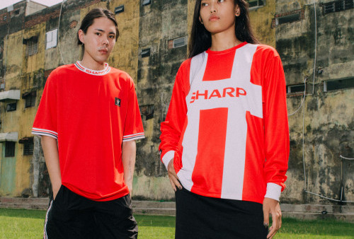 Kolaborasi Sharp X The Goods Dept, Rilis Street Sportswear, Sambil Donasi Buat Atlet Indonesia