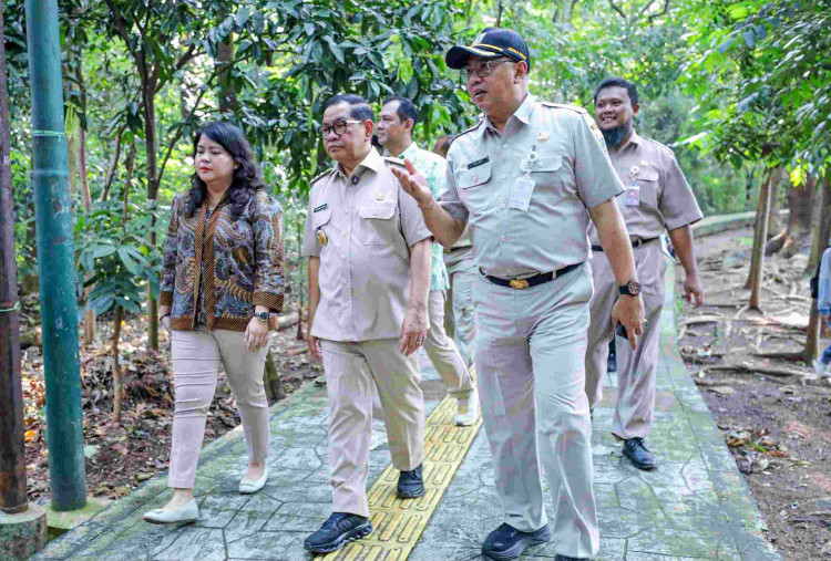 Pramono Bakal Renovasi Hutan Kota Srengseng Demi Kenyamanan Pengunjung