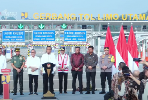 Jokowi Resmikan Jalan Tol Pamulang-Cinere-Bogor, Cibubur-Tangerang Nyambung