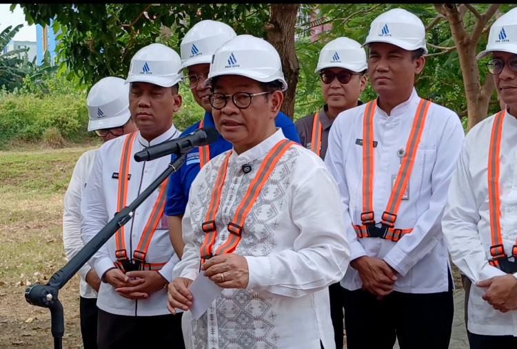 Pramono Tinjau IPA Mookervart di Jakbar, Sulap Air Limbah Jadi Air Siap Minum