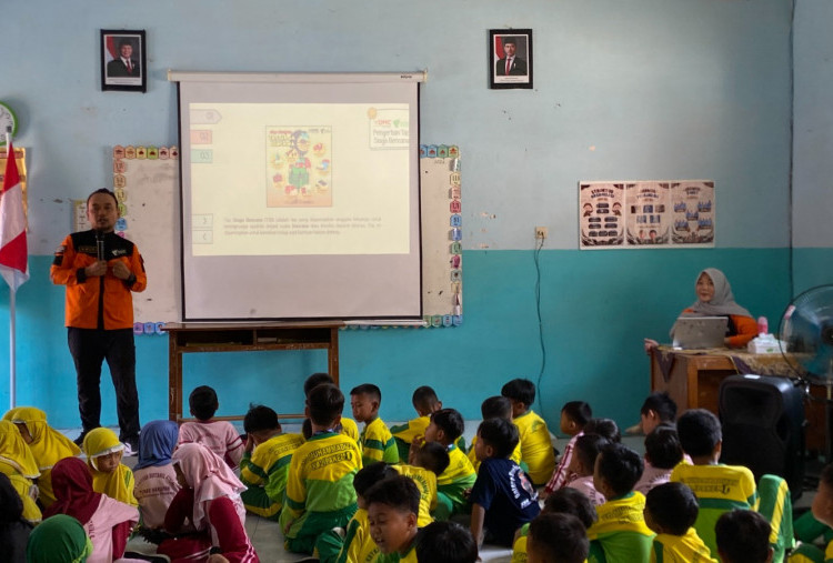 DMC Dompet Dhuafa Yogyakarta Latih 168 Warga SD Muhammadiyah Kalipakem I Hadapi Gempa Bumi