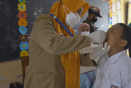 Sebanyak 27.538 Anak di Kota Pasuruan Mengikuti Imunisasi Polio Serentak