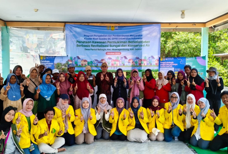 Susdev-BC SPPB UI Dorong Muaragembong Lebih Tangguh melalui Konservasi Air dan Penataan Sungai