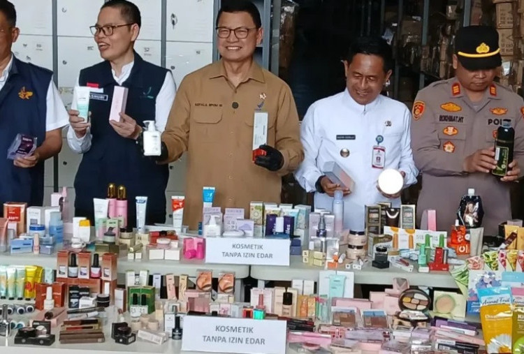 BPOM Temukan 2 Juta Kosmetik Ilegal Asal Tiongkok, Nilai Ekonomi Capai Rp27,6 Miliar