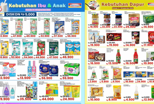 Katalog Promo JSM Indomaret 13-15 September 2024, Aneka Kebutuhan Dapur Mulai Rp10 Ribuan Aja Lho!