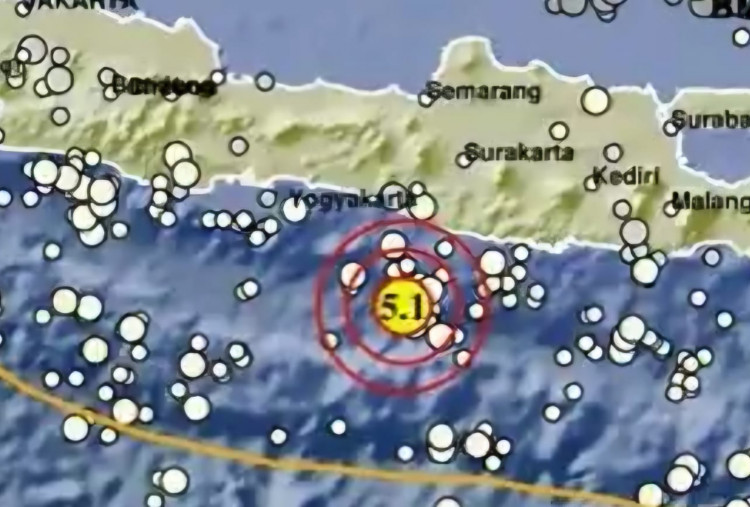 Gempa 5,1 M Guncang Jogja, BMKG Pastikan Tidak Ada Potensi Tsunami