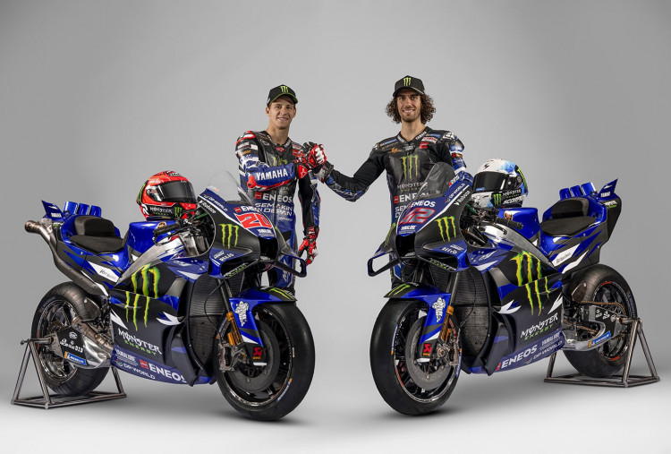 Ini Dia Livery Baru Monster Energy Yamaha, Pakai Mesin V4 Untuk MotoGP 2026, Bikin Semangat Fabio Quartararo dan Alex Rins