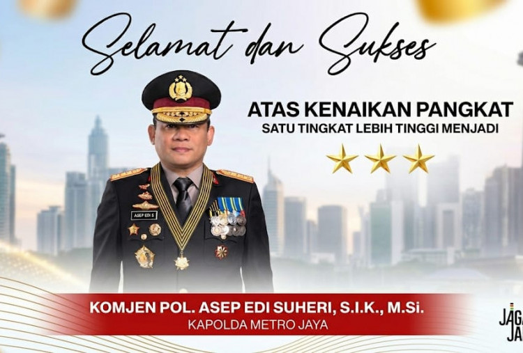 Irjen Asep Naik Pangkat, Polda Metro Kini Dipimpin Jenderal Bintang Tiga
