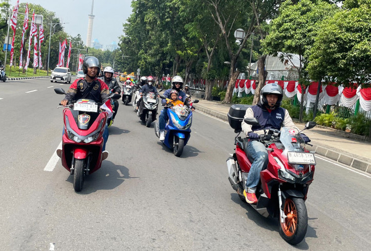 Riding Bareng Honda Community, Peserta Convoy Merdeka Diajak Kenali Sejarah Jakarta