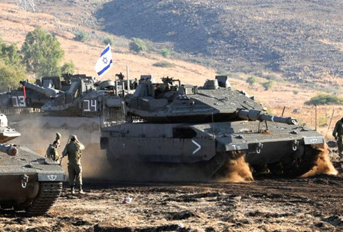 Hamas Hancurkan Tank Israel di Perbatasan Pasca 13 Masjid di Gaza dan Tepi Barat Hancur Dibom