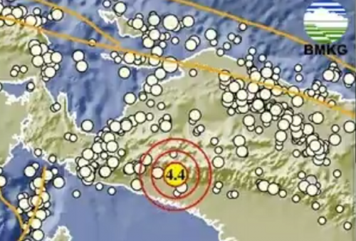 Gempa Bumi Guncang Kabupaten Deiyai, Papua Pagi Ini: Berkekuatan M 4,4!