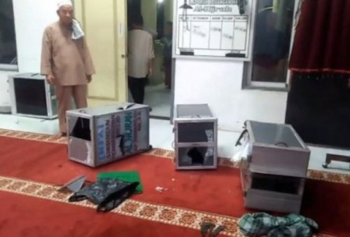 Tiga Kali Kotak Amal Masjid Al Hijrah Digondol Maling   