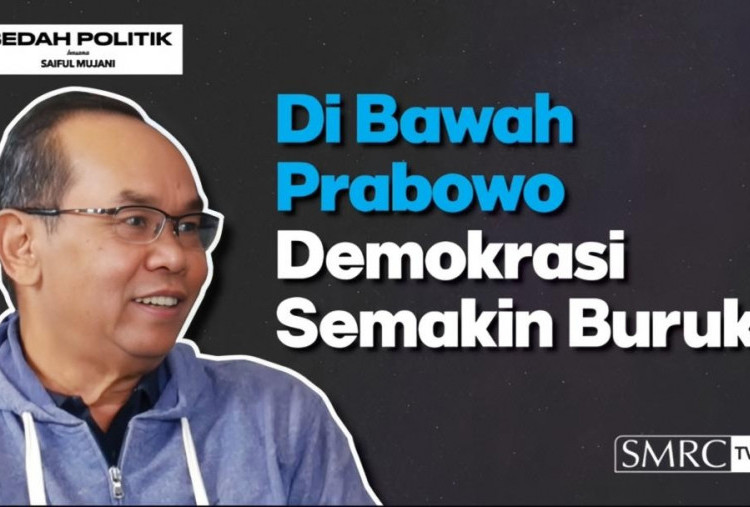 Saiful Mujani Dilaporkan ke Polda Metro Buntut Ucapan Ajakan Makar