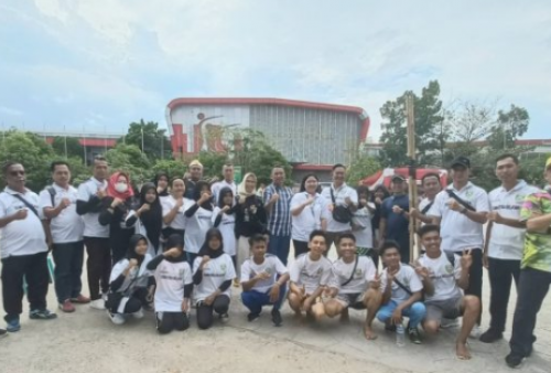 Hari Pertama Fornas, Tim Egrang OKUT Juara II Nasional