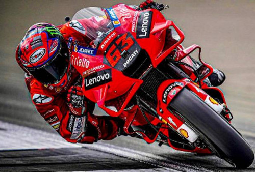 MotoGP Prancis : Bagnaia Sabet Pole Sesi Kualifikasi