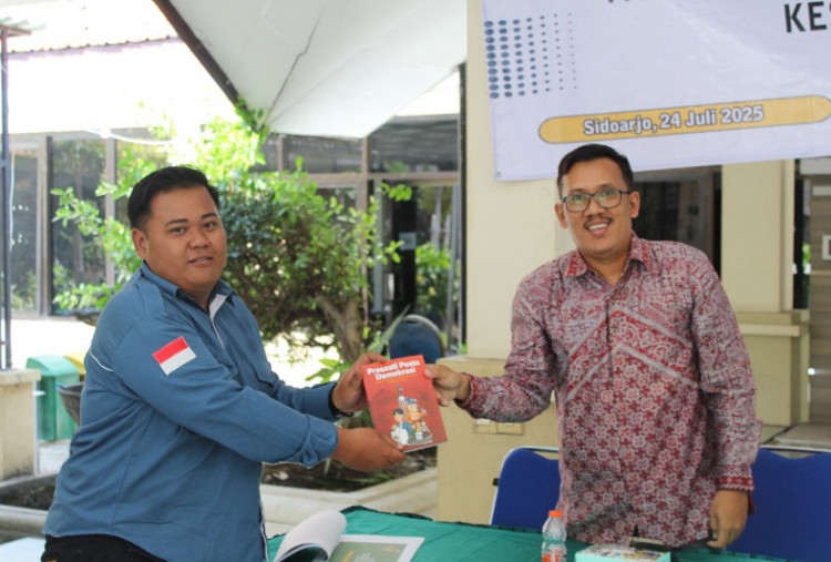KPU Sidoarjo Ajak Pemilih Pemula Aktif Berpartisipasi dalam Demokrasi