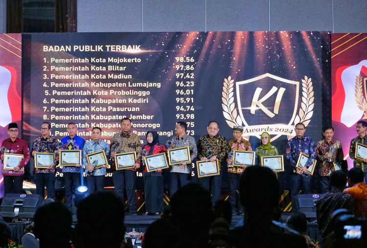 Kota Pasuruan Raih Penghargaan Kota Informatif, Peringkat ke-7 se-Jawa Timur