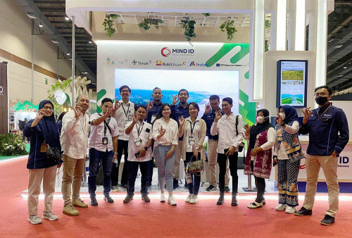 PT Timah Tbk Bersama Grup MIND ID Pamerkan Produk di Green Enviroment and Forestery Expo