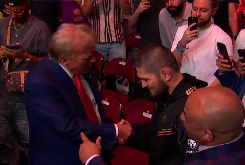Donald Trump Hadiri UFC 302: Ngobrol Apa dengan Khabib Nurmagomedov?