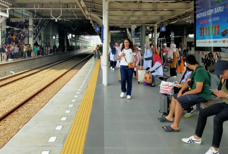 Okupansi KAI Daop 1 Jakarta Capai 96 Persen di Hari Natal