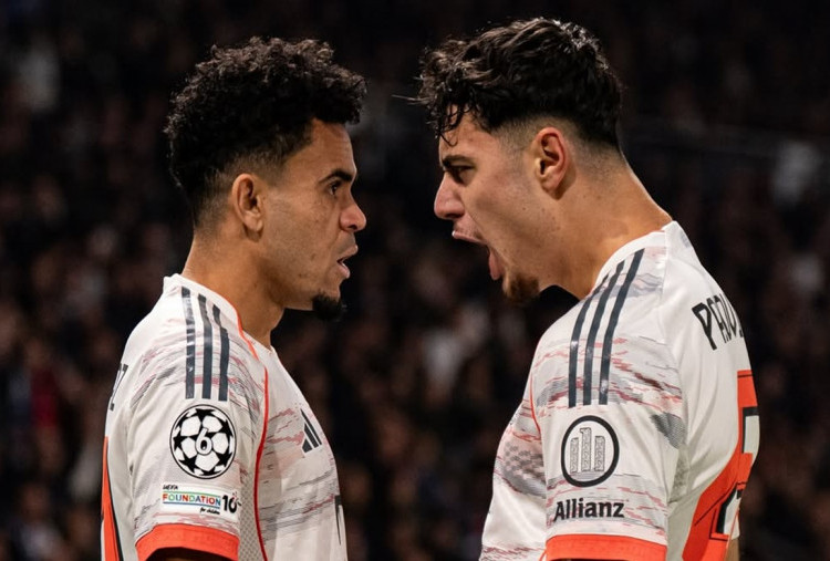 PSG vs Bayern 1-2, Brace Luis Diaz Bawa Die Roten ke Puncak Klasemen Liga Champions