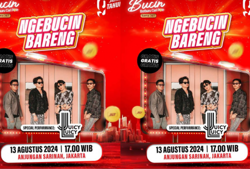 Konser Gratis Juicy Luicy di Sarinah 13 Agustus 2024, Ngebucin Bareng Selepas Kerja