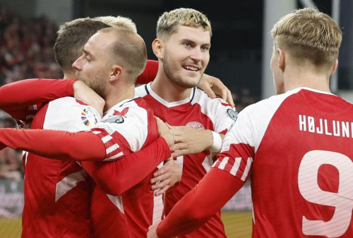 Denmark Hajar Kazakhstan 3-1, Hojlund Dekati Debut Euro