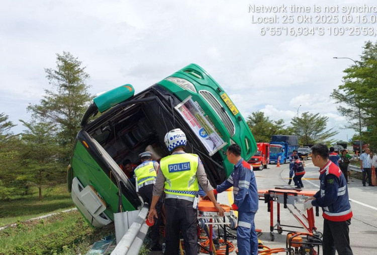 Kecelakaan Bus Pariwisata di Pamulang Tewaskan 4 Orang, Ini Daftar Korban!
