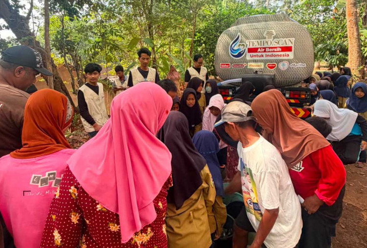 Tempo Scan Air Bersih Untuk Indonesia, Salurkan ke Wilayah Terdampak Kekeringan Ekstrim