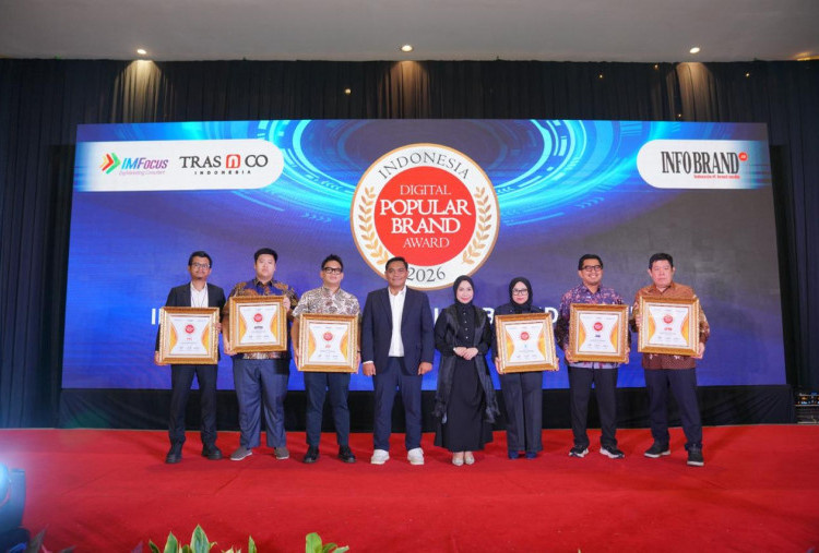 Hutama Karya Raih Indonesia Digital Popular Brand Award 2026 Kategori Kontraktor