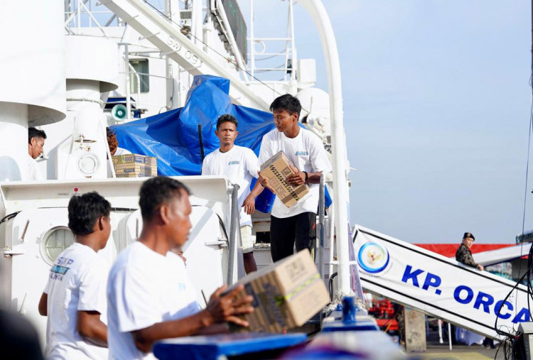 KKP Kembali Kirim Bantuan Kemanusian via Laut ke Lokasi Bencana Sumatra