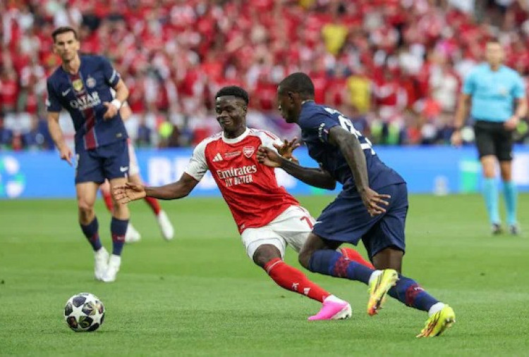 Bukayo Saka Dianggap Handsball di Final Liga Champions, Mengapa PSG Tidak Dapat Penalti?