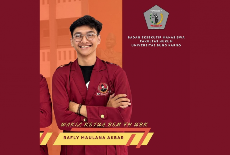 Profil dan Riwayat Pendidikan Rafly Maulana Akbar Wakil Ketua BEM FH UBK Terima Suap Dibalik Demo Istana