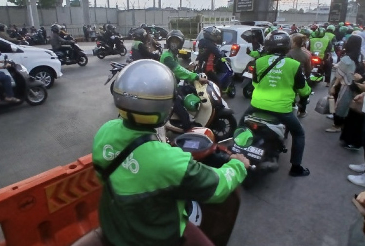 Ribuan Ojol di Jakut Pilih Narik Ketimbang Demo: Sarat Kepentingan Politik!