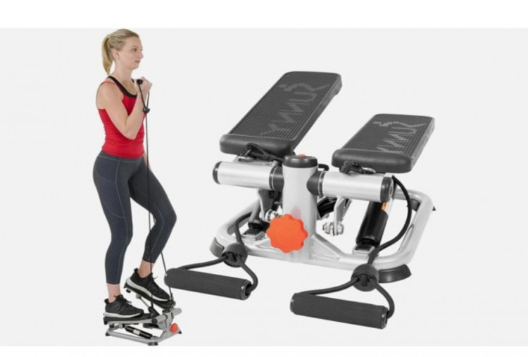 Praktis! Bakar Kalori sambil WFH dengan Mini Stepper Hidrolik Digital 